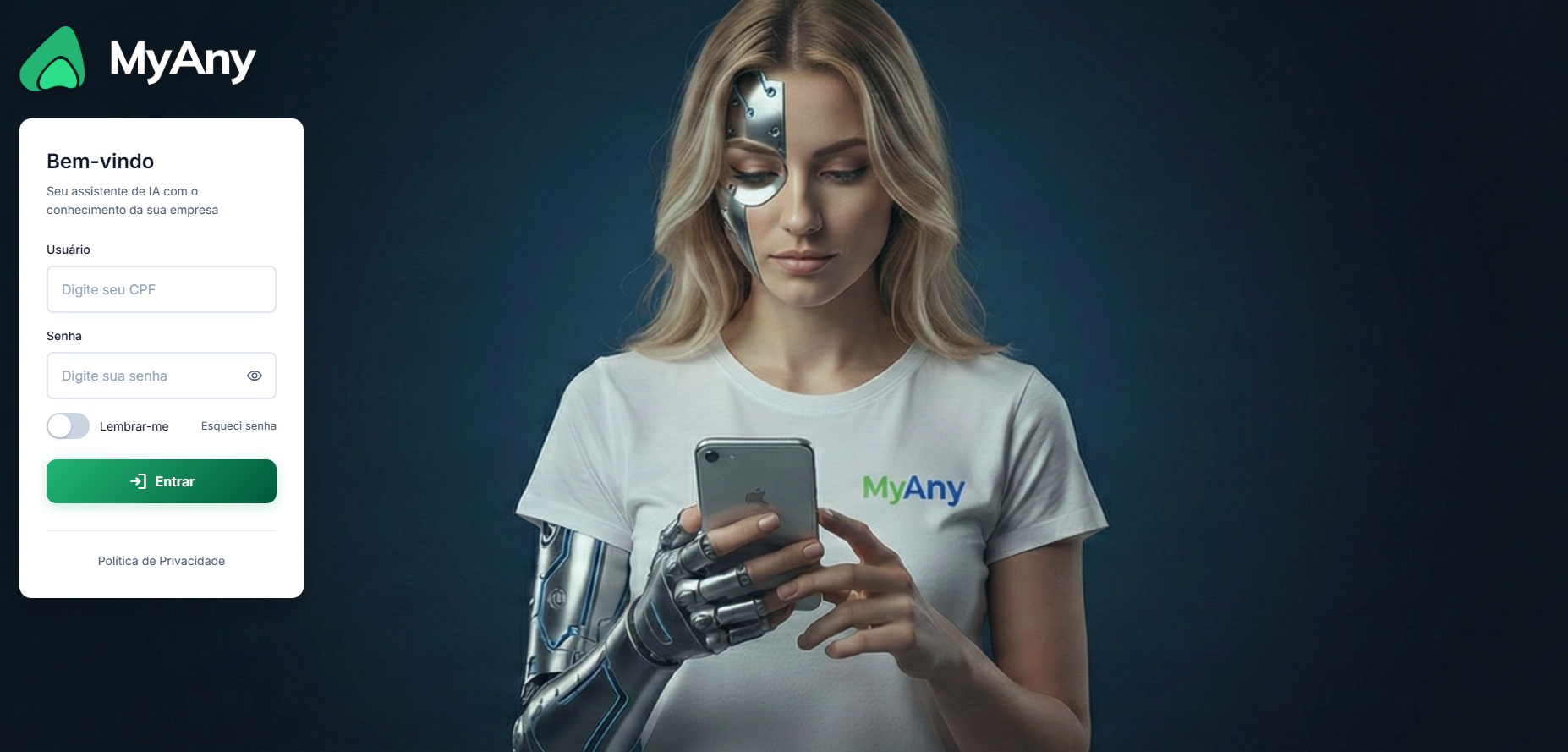 MyAny Dashboard 1